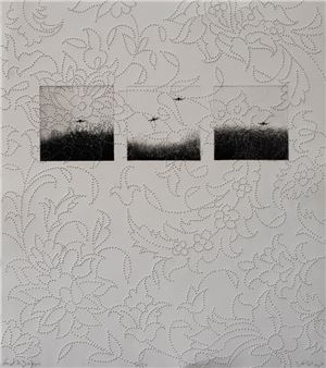 Farid Abu Shakra: Threads of Landscape: Engraved Narratives - Fann A Porter, Dubai