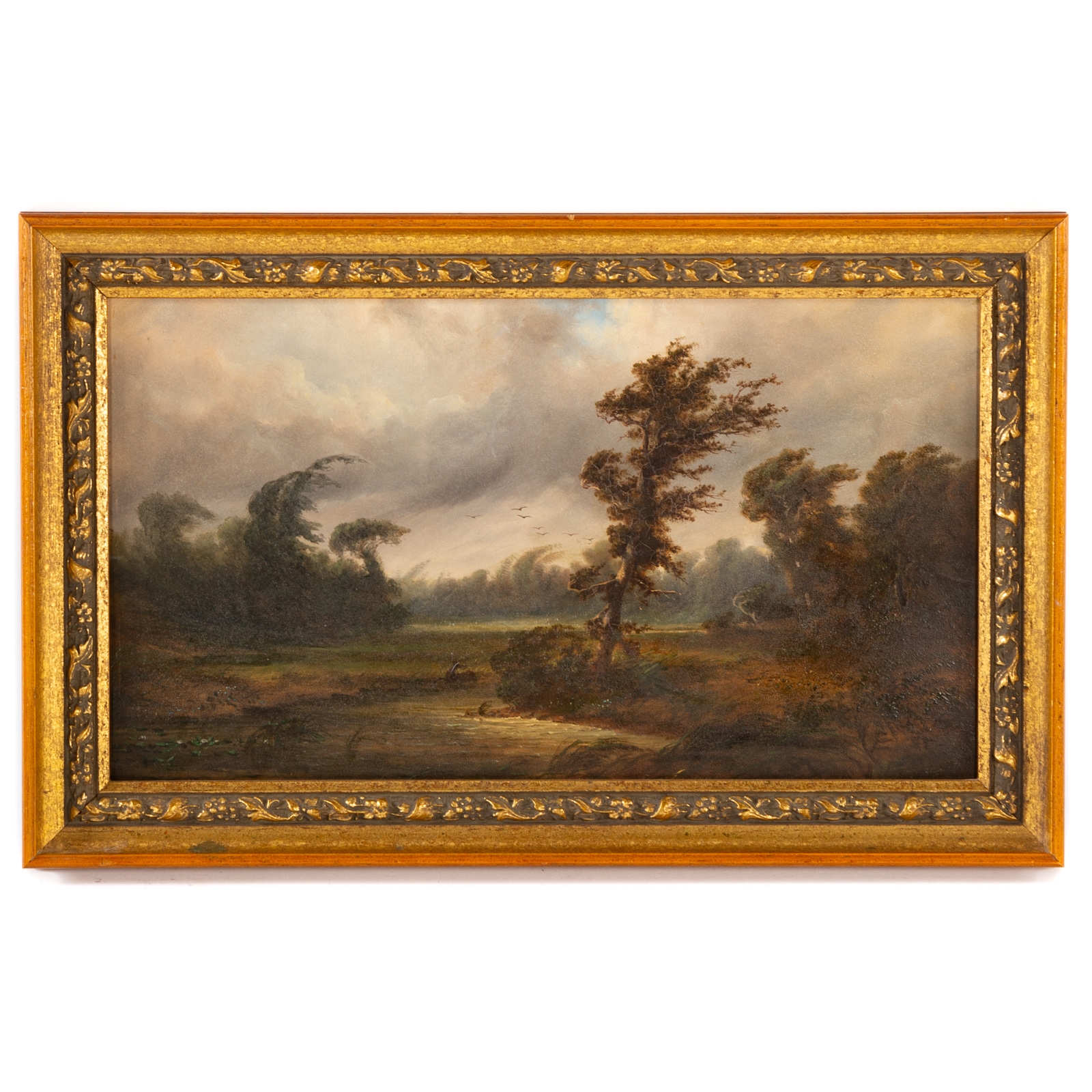 Artwork by John Beaufain Irving, Landscape, Made of Oil on board