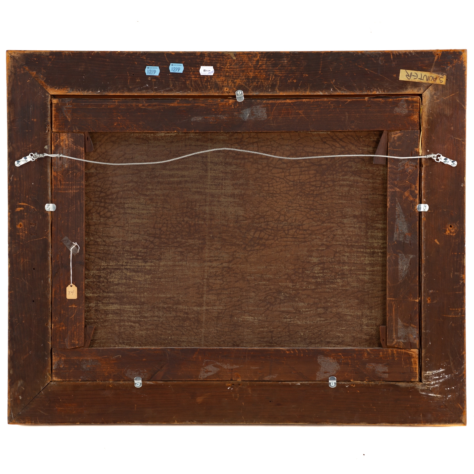 Artwork by Alfred S. Wall, Hunting Spoils, Made of Oil on canvas