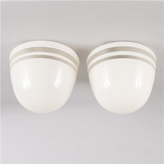 a pair of ceiling lamps, version of model "10148", Arvid Böhlmark's Lamp Factory, 1930s