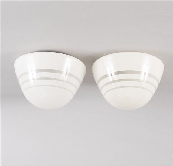 ceiling lamps, a pair, variant of model "2549", Arvid Böhlmarks Lampfabrik, 1930s