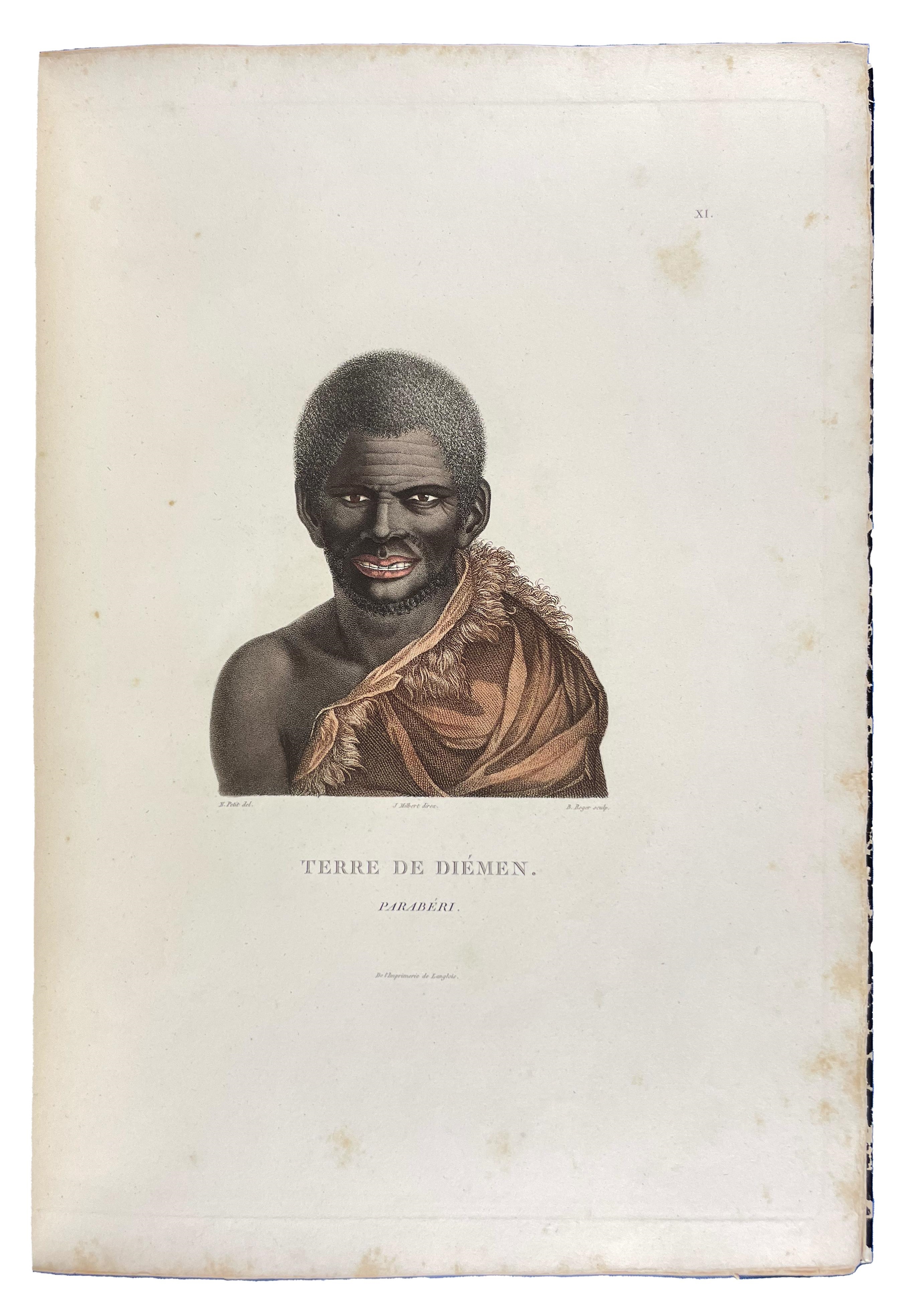 Artwork by Louis de Freycinet, François Péron, Nicholas Baudin, One of the most important early explorations of Australia, Made of engraved portrait