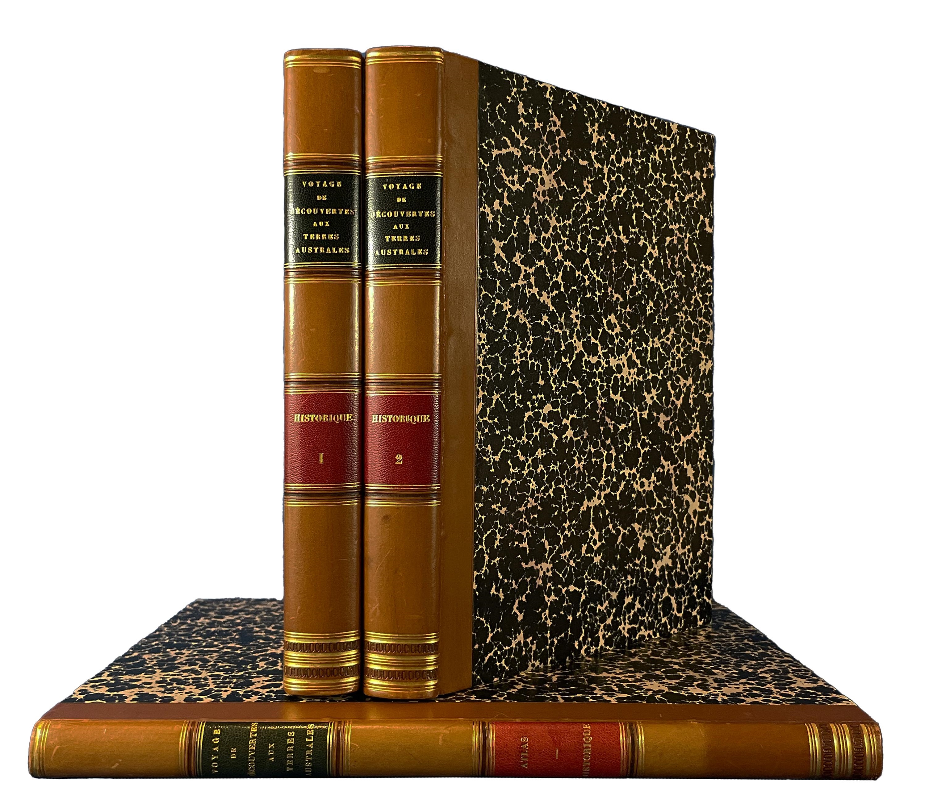 Artwork by Louis de Freycinet, François Péron, Nicholas Baudin, One of the most important early explorations of Australia, Made of engraved portrait