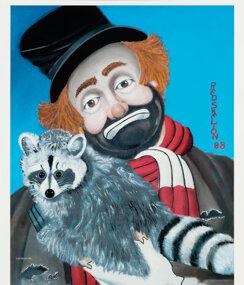 Red Skelton | Freddy with Raccoon | MutualArt