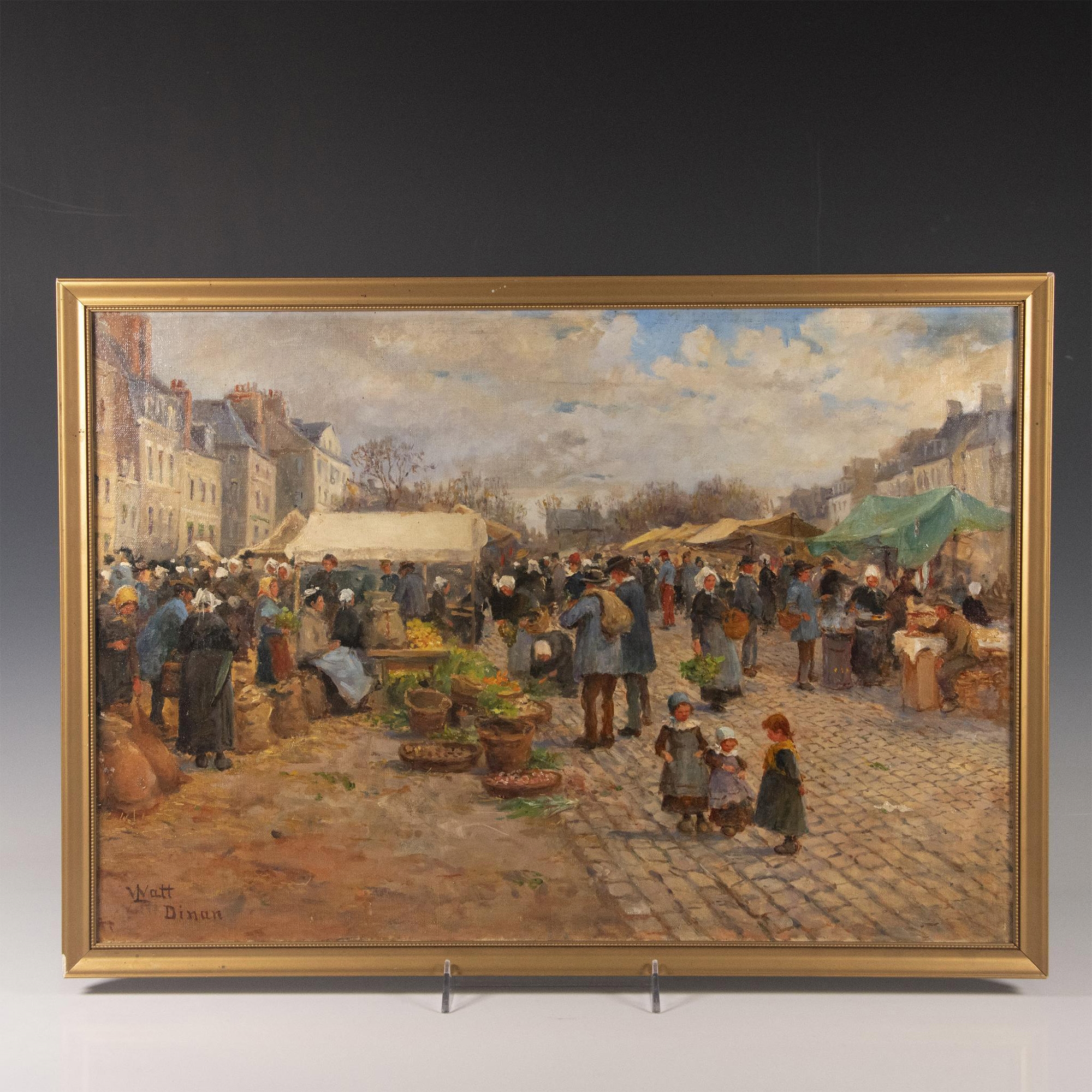 Artwork by Linnie Watt, Canvas Painting, Made of oil on canvas painting