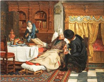 Un malade discuteur - Frans Gons