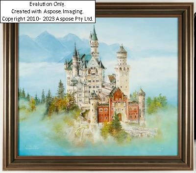 Artwork by Hans Wimmer, Wimmer *, Made of Öl auf Leinwand