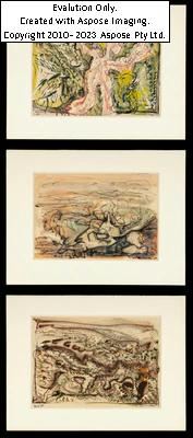 Hans Praetterhoffer *, 3 Bilder by Hans Praetterhoffer, 1981