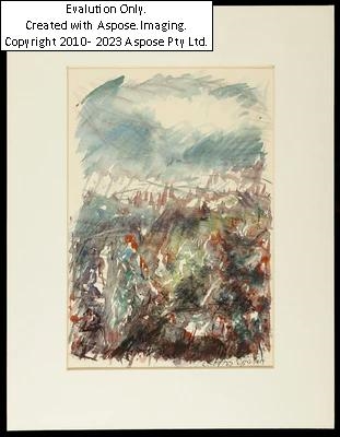 Artwork by Hans Praetterhoffer, Hans Praetterhofer, Made of Aquarell auf Papier