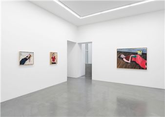 Jean-Philippe Delhomme: Model Resting - Perrotin, Paris (Turenne)