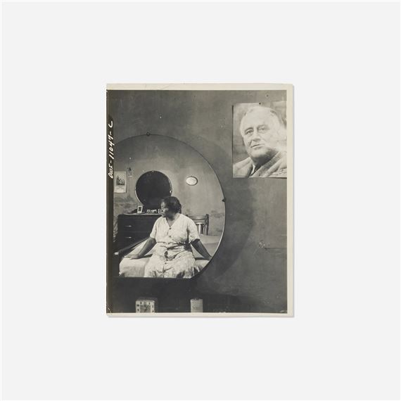 Washington (Southwest Section), D.C. Negro Woman in Her Bedroom, November 1942