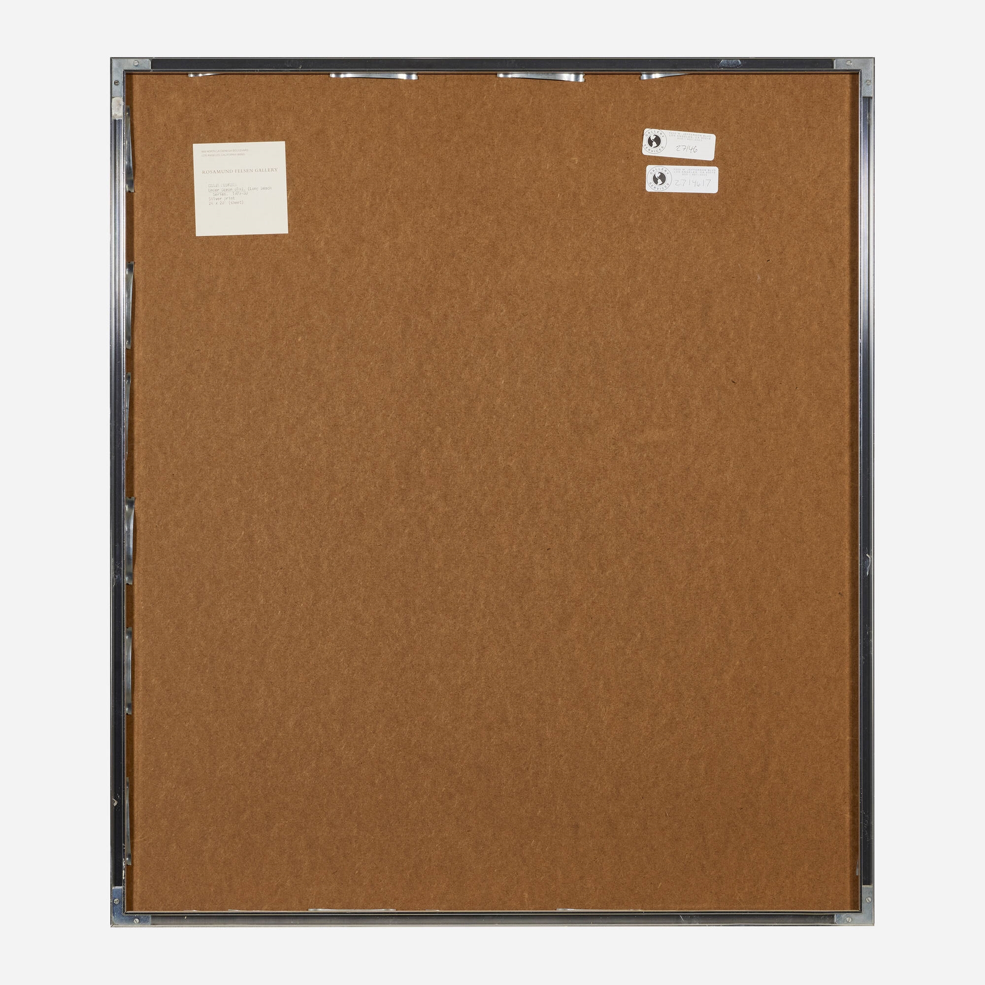 Artwork by Grant Mudford, Under Ocean Blvd (from the Long Beach series, Made of vintage gelatin silver print