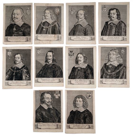 A Collection of 10 Portraits - Francois Bignon