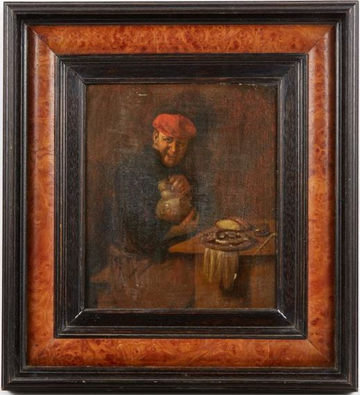 The merry drinker - Abraham Diepraam