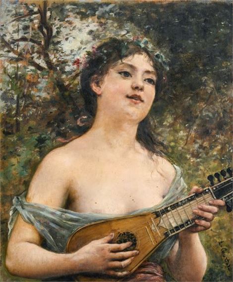 La chanson du printemps by Louis Courtat