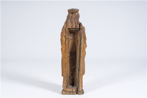 Flemish School, 16th Century | A large Flemish oak figure of Saint ...