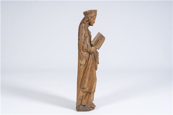 Flemish School, 16th Century | A large Flemish oak figure of Saint ...