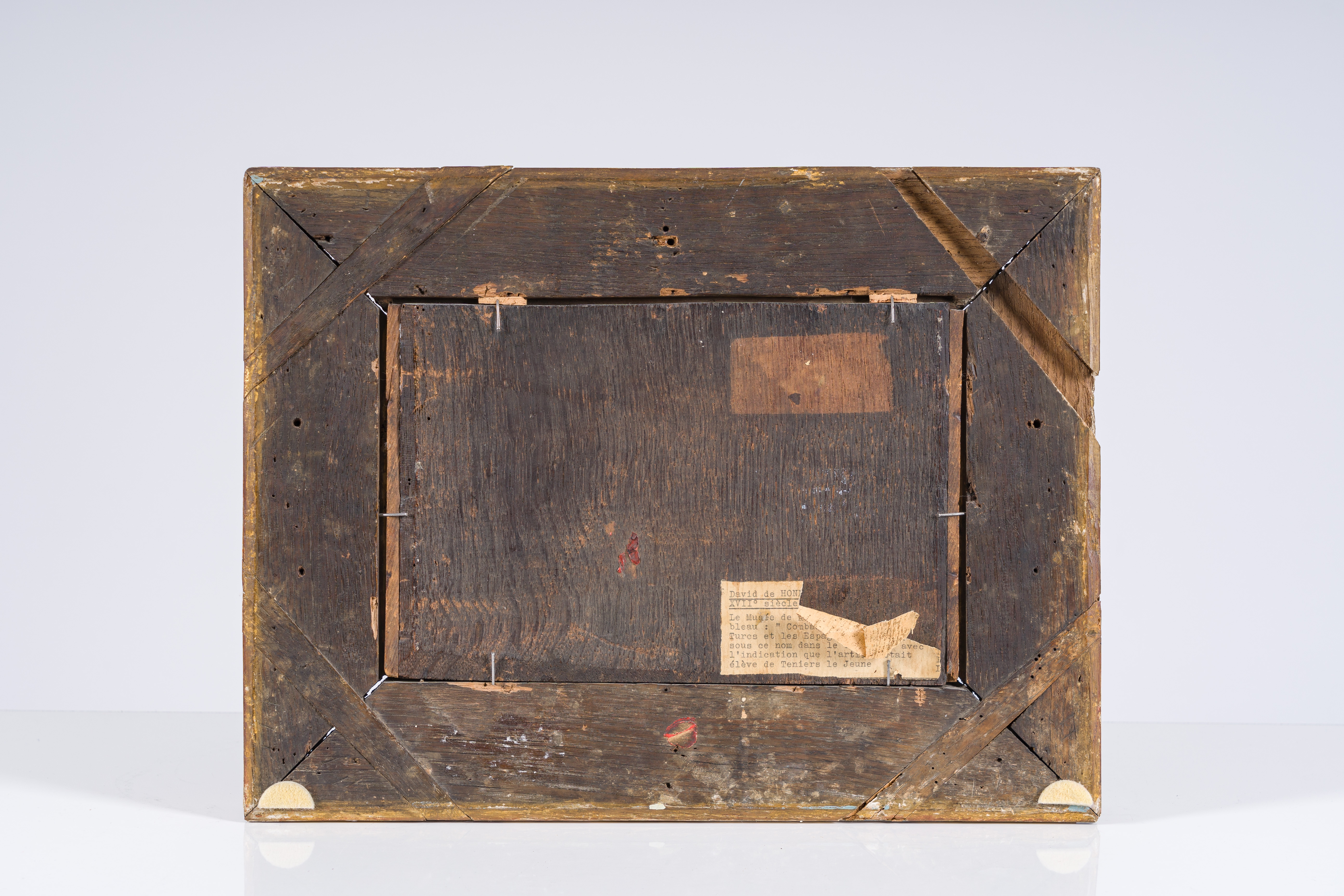 Artwork by Lambert De Hondt, The battle of life and death, Made of oil on panel