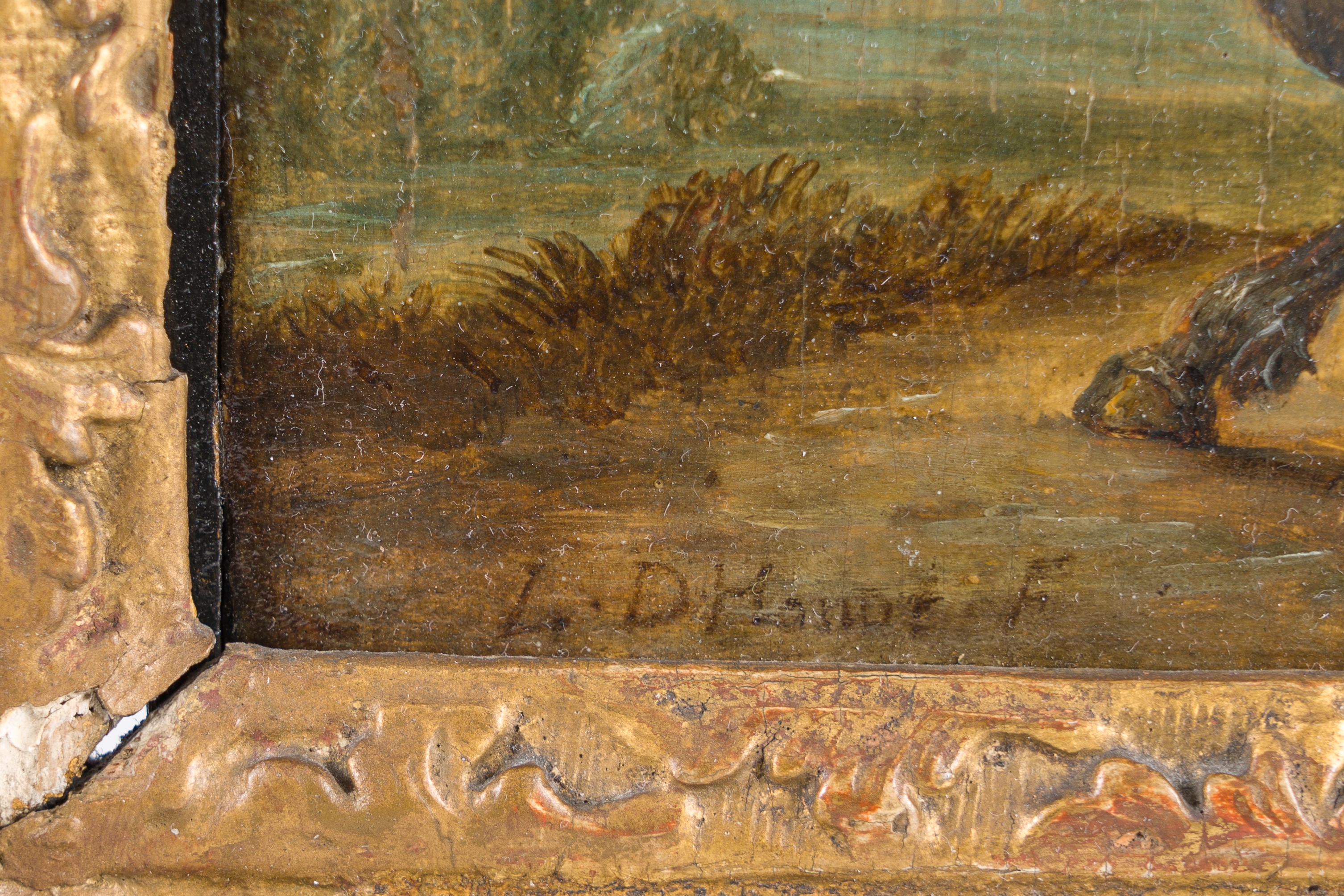 Artwork by Lambert De Hondt, The battle of life and death, Made of oil on panel