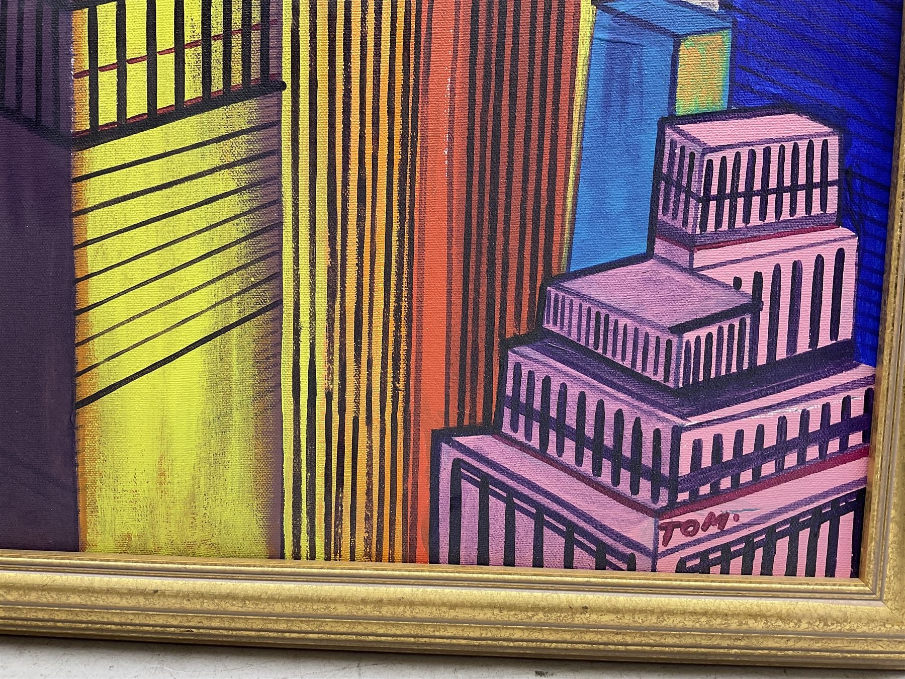 Tom Rayner | 'New York Cityscape' | MutualArt