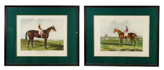 Henry R. Hall | Two framed color engravings (Circa 1840) | MutualArt