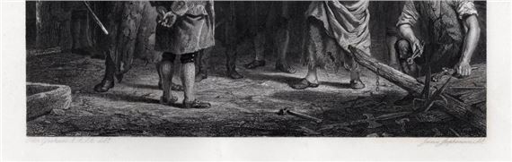 Peter Graham | Framed PETER GRAHAM 1800s Engraving Poor Villagers ...