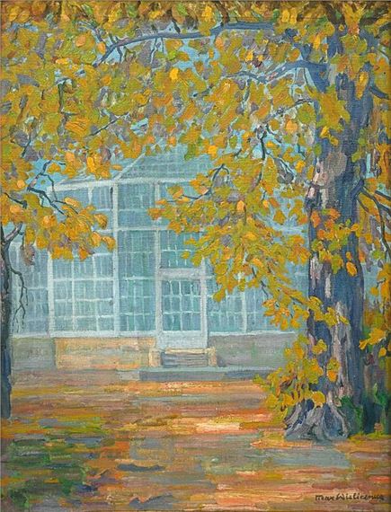 Autumn in the Pillnitzer Park - Max Wislicenus