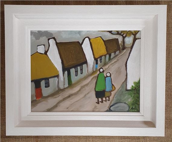 Village Stroll by James Ryan