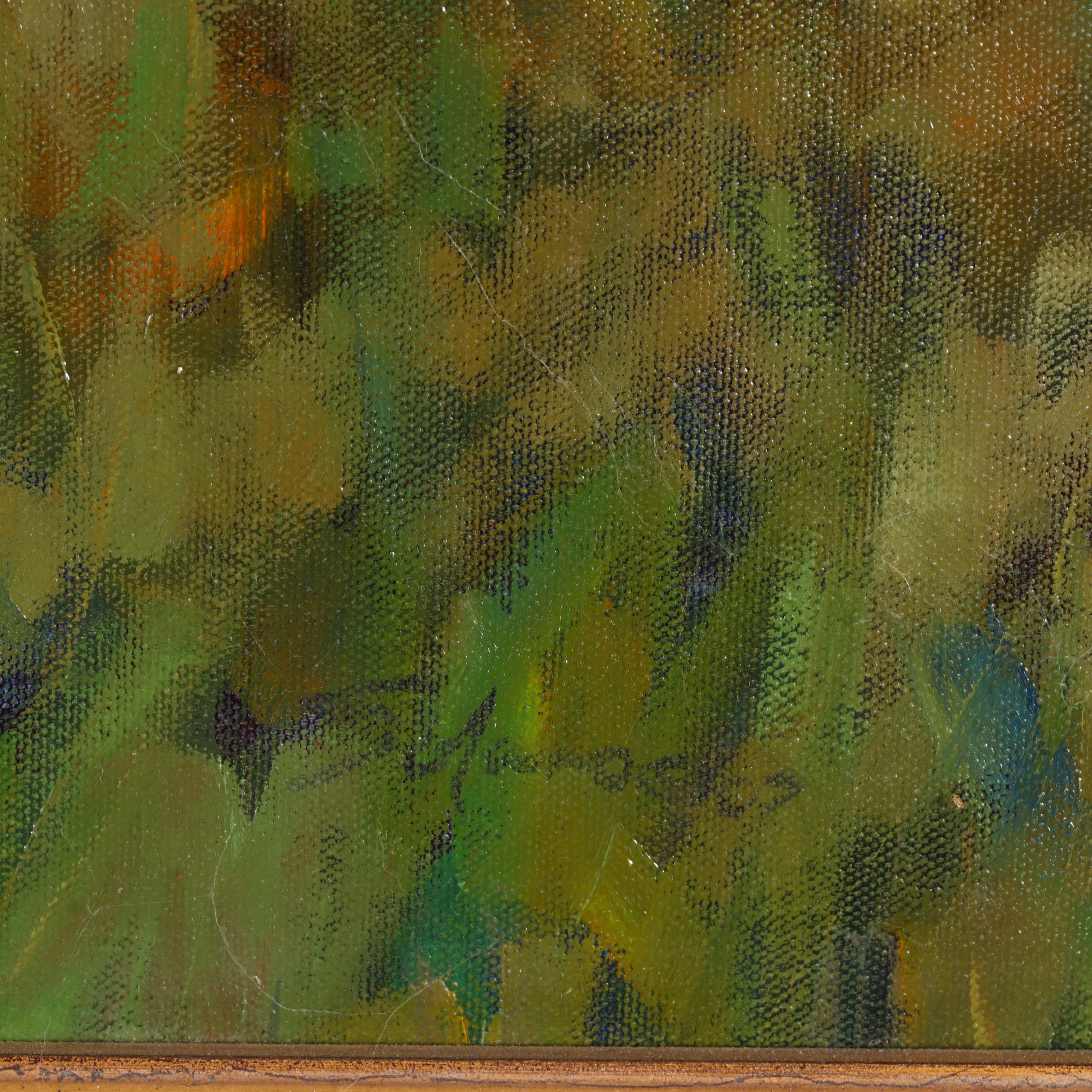 Artwork by Nathan Solano, Where the Buffalo Roam, Made of Oil on panel