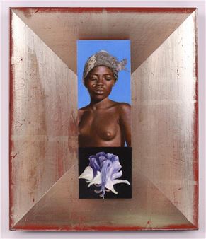 African beauty The Vanishing Flowers II - Rudolf Hellebaut