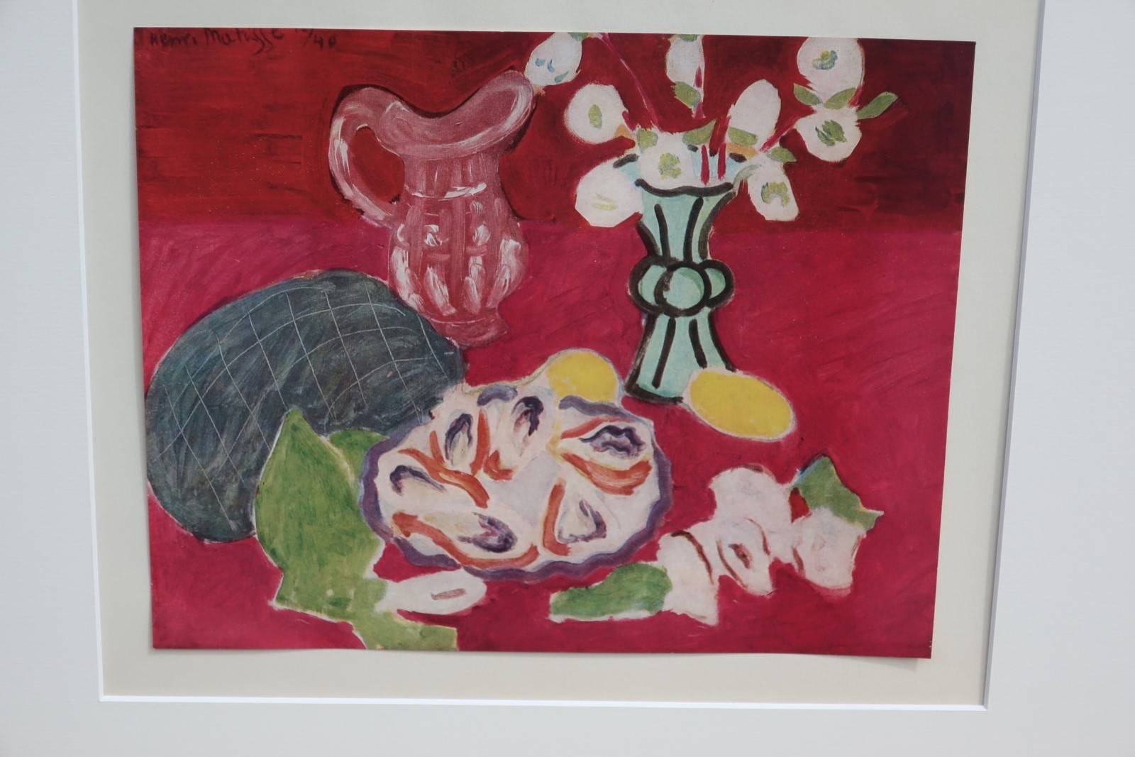 Henri Matisse | Henri Matisse (1869-1954) Roses de noel et huitres ...