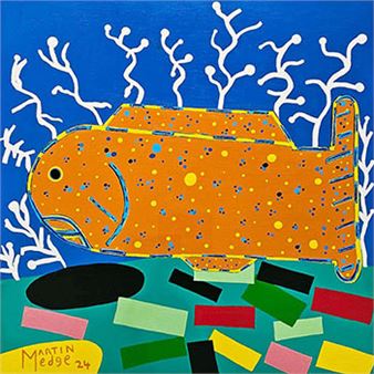 Martin Edge: Martin’s World - Anthea Polson Art