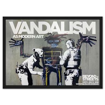 Banksy | Vandalism as Modern Art - Beyond the Streets | MutualArt