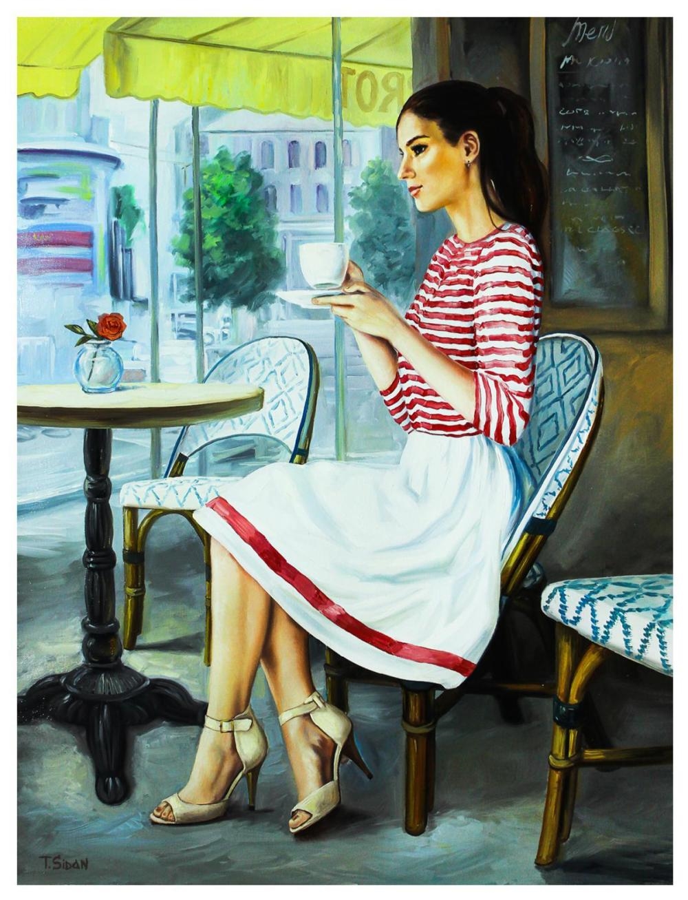 Taras Sidan | Taras Sidan- Original Oil on Canvas Maura | MutualArt