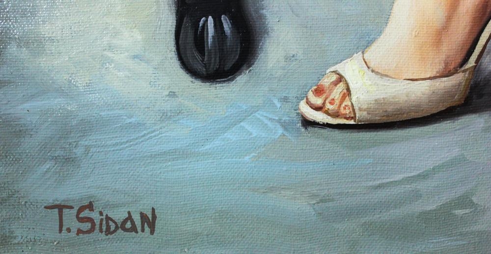 Taras Sidan | Taras Sidan- Original Oil on Canvas Maura | MutualArt