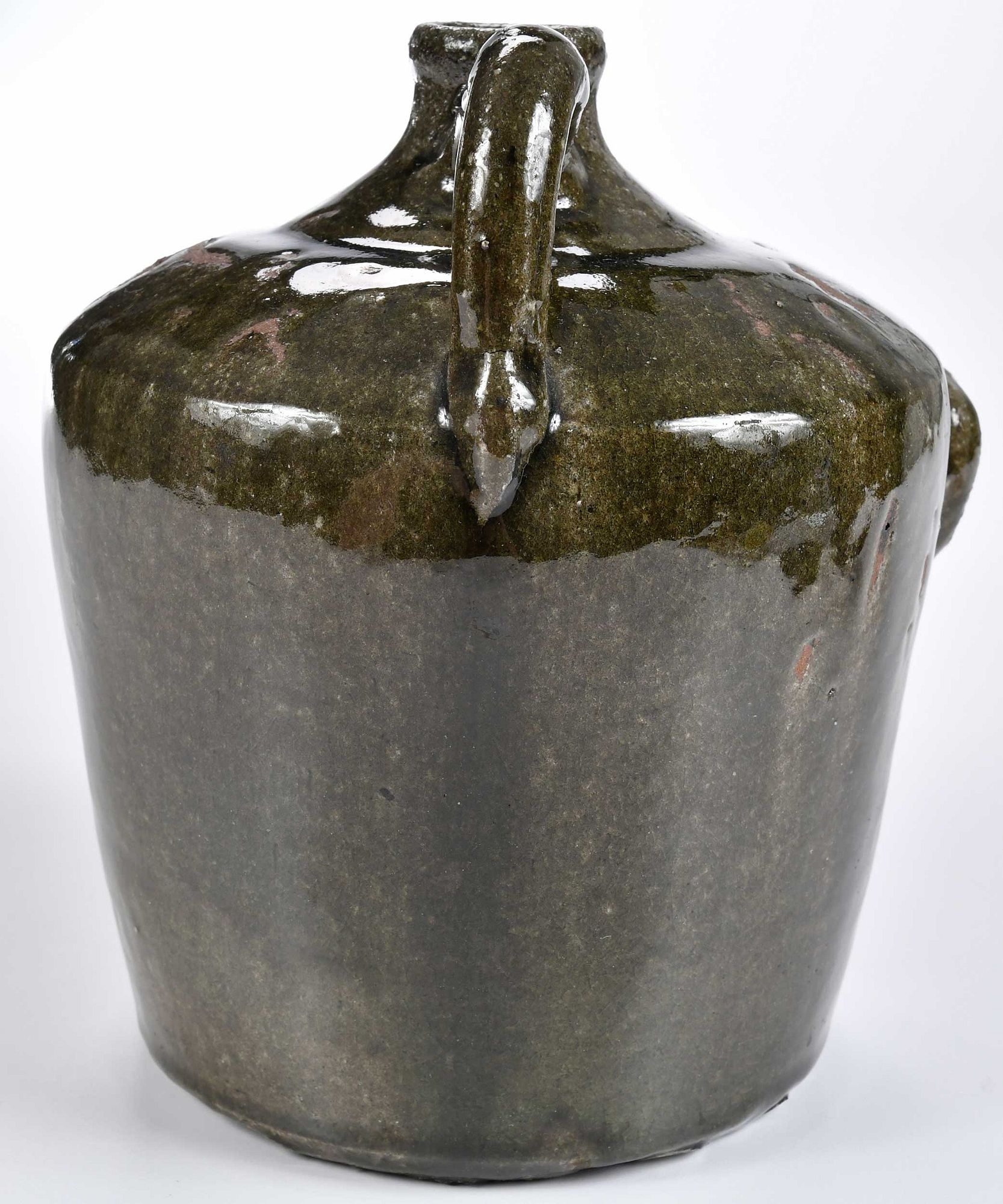 Artwork by Lanier Meaders, Important Early Lanier Meaders Astonished Stoneware Face Jug, Made of stoneware