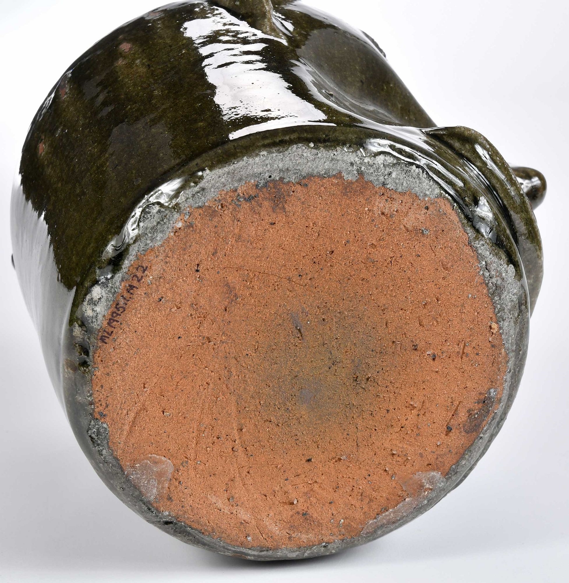 Artwork by Lanier Meaders, Important Early Lanier Meaders Astonished Stoneware Face Jug, Made of stoneware