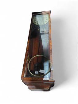 A 19th Century regulator wall clock having circula - Charles Frodsham