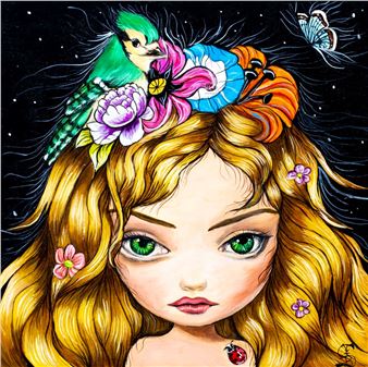 Faithful Green Bird - Skye Becker-Yamakawa