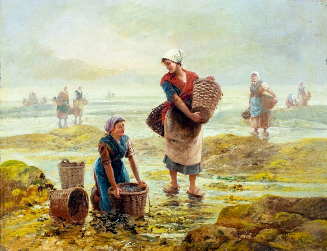 Pierre Testu | Clam Diggers | MutualArt