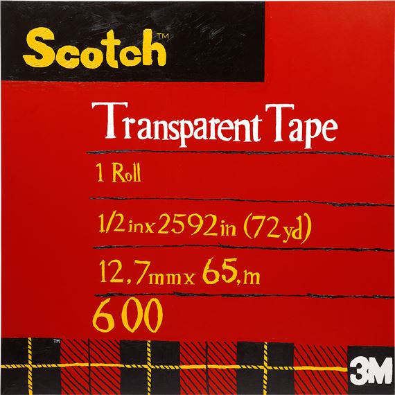 Scotch Tape by Tom Sachs, Executed in 2004