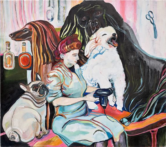 Ett Stags Paradis by Meta Isaeus-Berlin, Painted in 2013