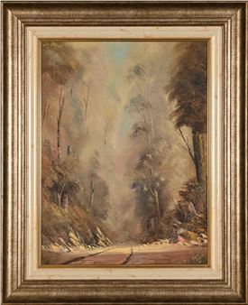 Forest Road Lost in Mist - Danie Van Niekerk