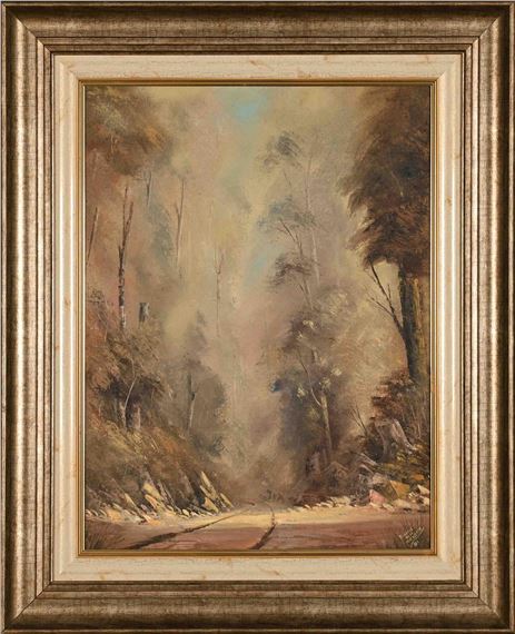 Forest Road Lost in Mist - Danie Van Niekerk