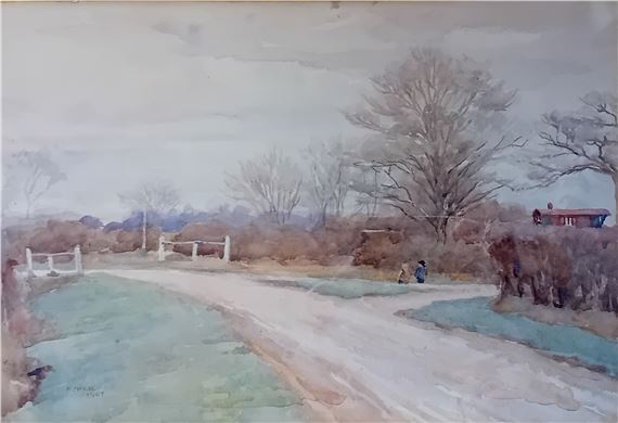 Mary Nicholl Wroe
Watercolour - Mazie E. Nicholl