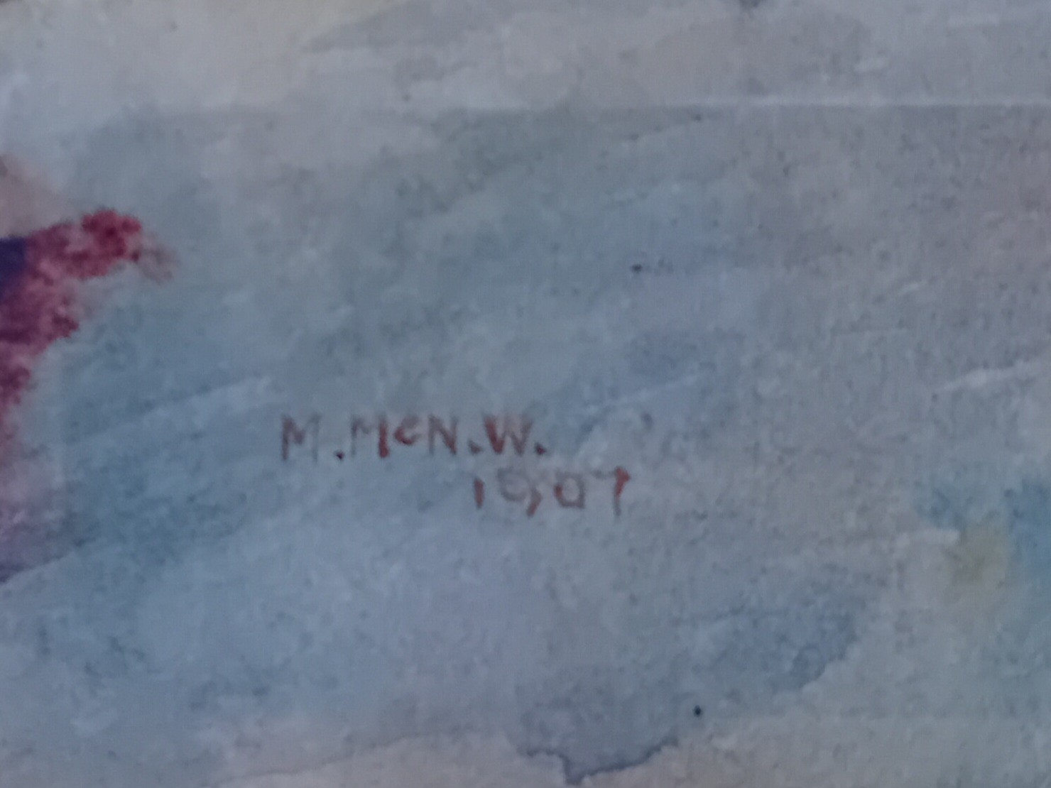 Artwork by Mazie E. Nicholl, Mary Nicholl Wroe
Watercolour, Made of Watercolour