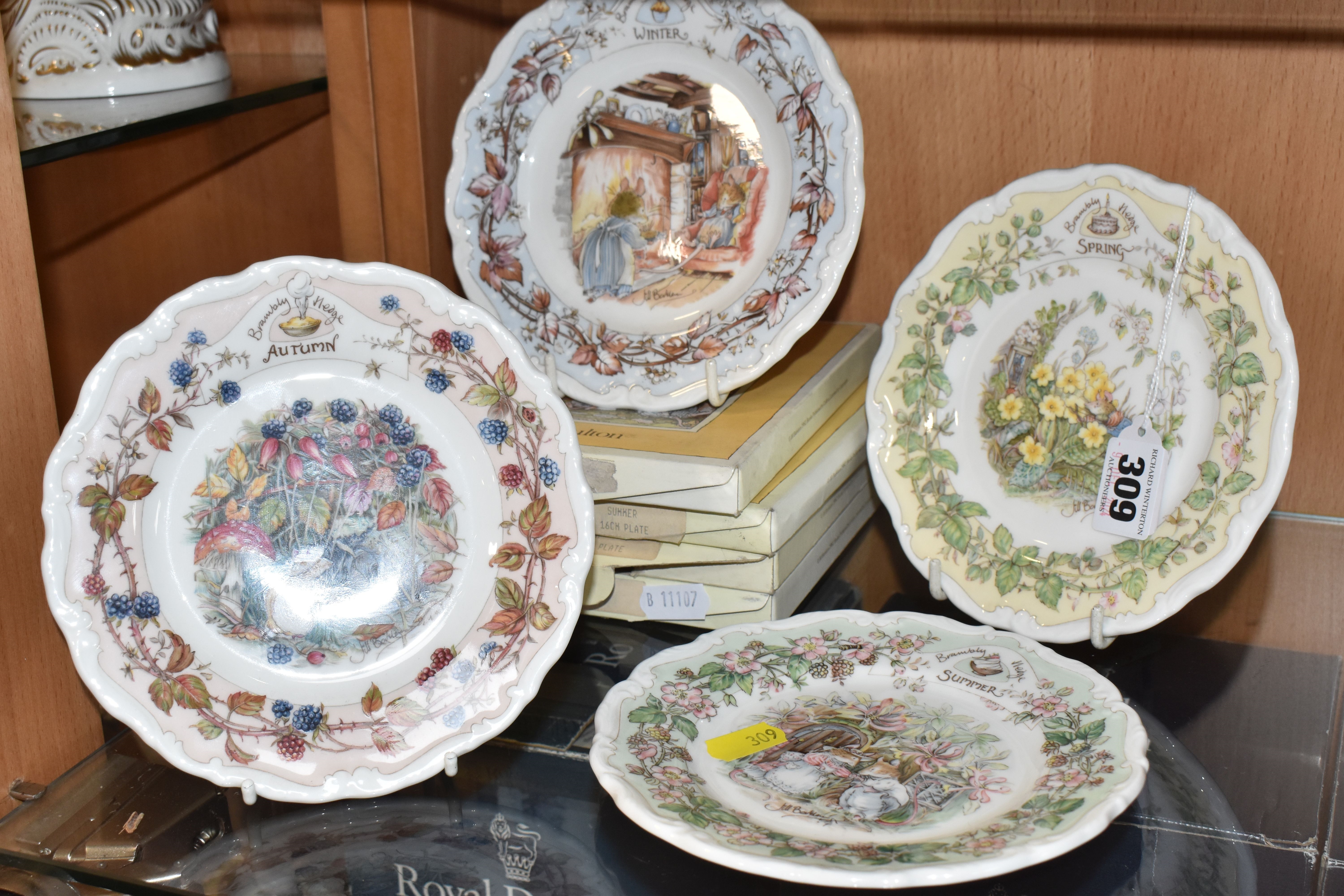 Royal Doulton | FOUR BOXED ROYAL DOULTON 'BRAMBLY HEDGE' AFTERNOON TEA ...