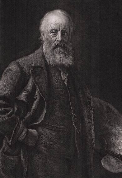 Portrait of J. C. Hook, R. A - John Everett Millais