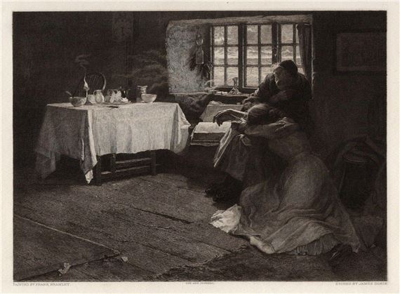 A Hopeless Dawn by Frank Bramley, James Dobie, 1890