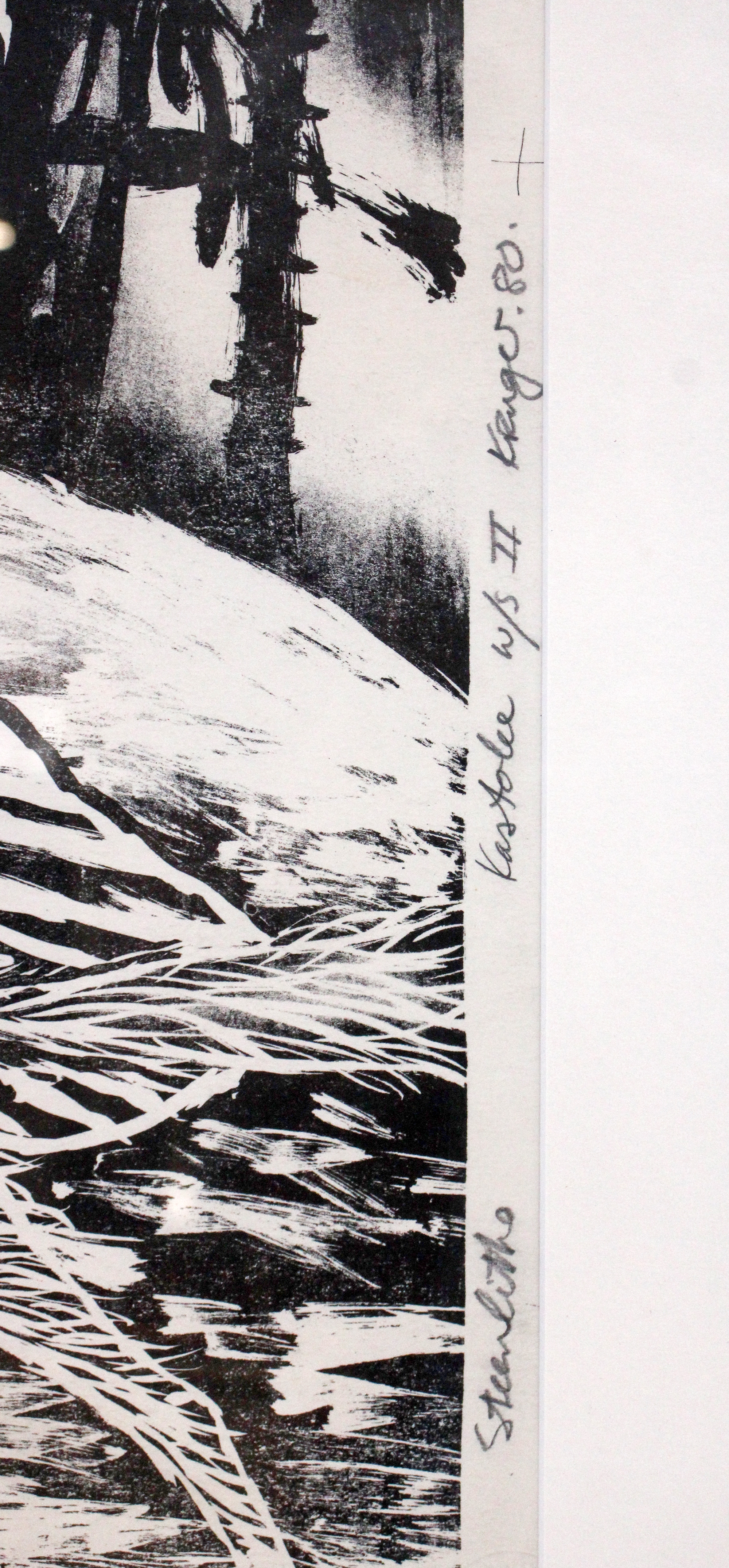 Artwork by Braam Kruger, KASTOLEE, Made of lithograph